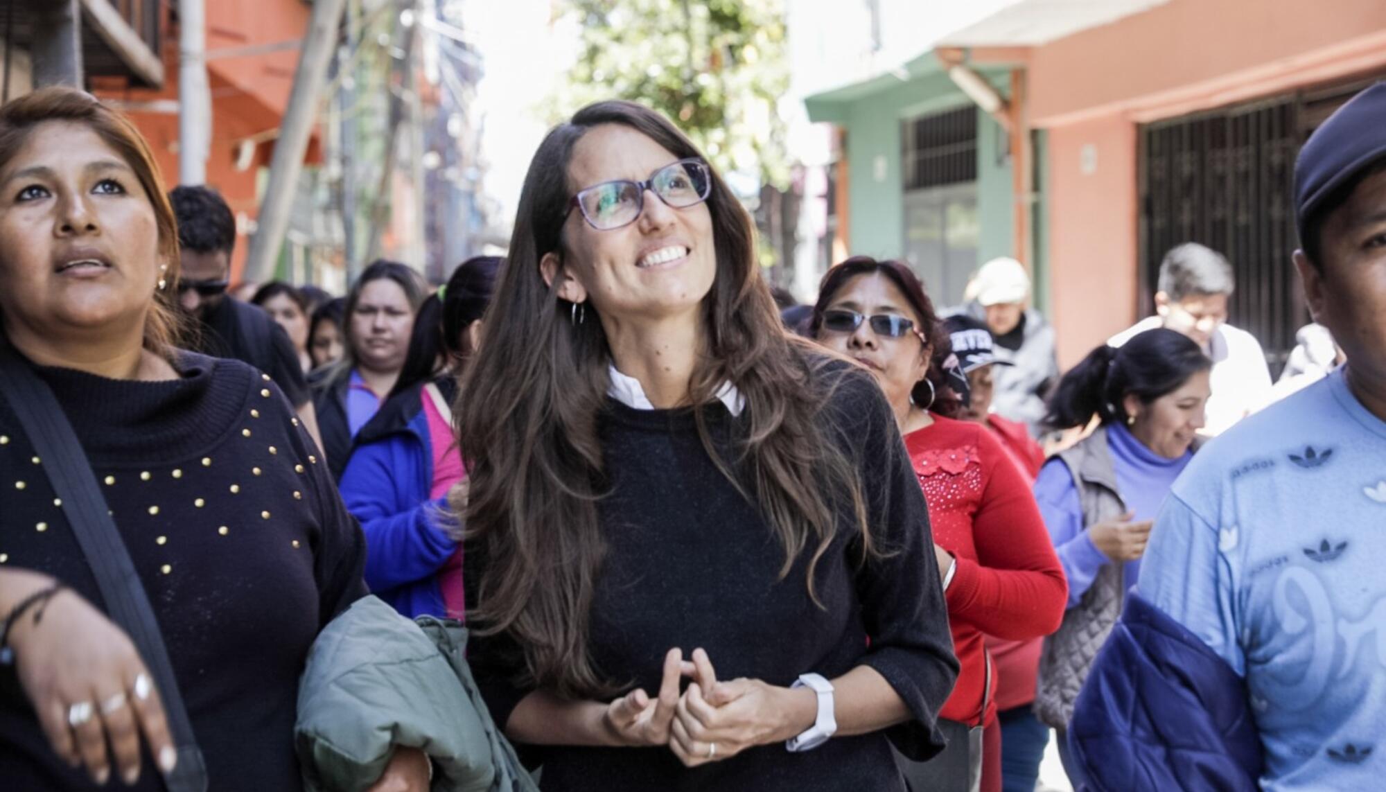 Elisabeth Gómez Alcorta, ex ministra de Mujeres, Género y Diversidad de Argentina durante el último Gobierno de Alberto Fernández.